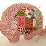Personalised Soft Toy - Elephant Cushion -..