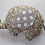Elephant Softie - Elephant Cushion - Handmade With..